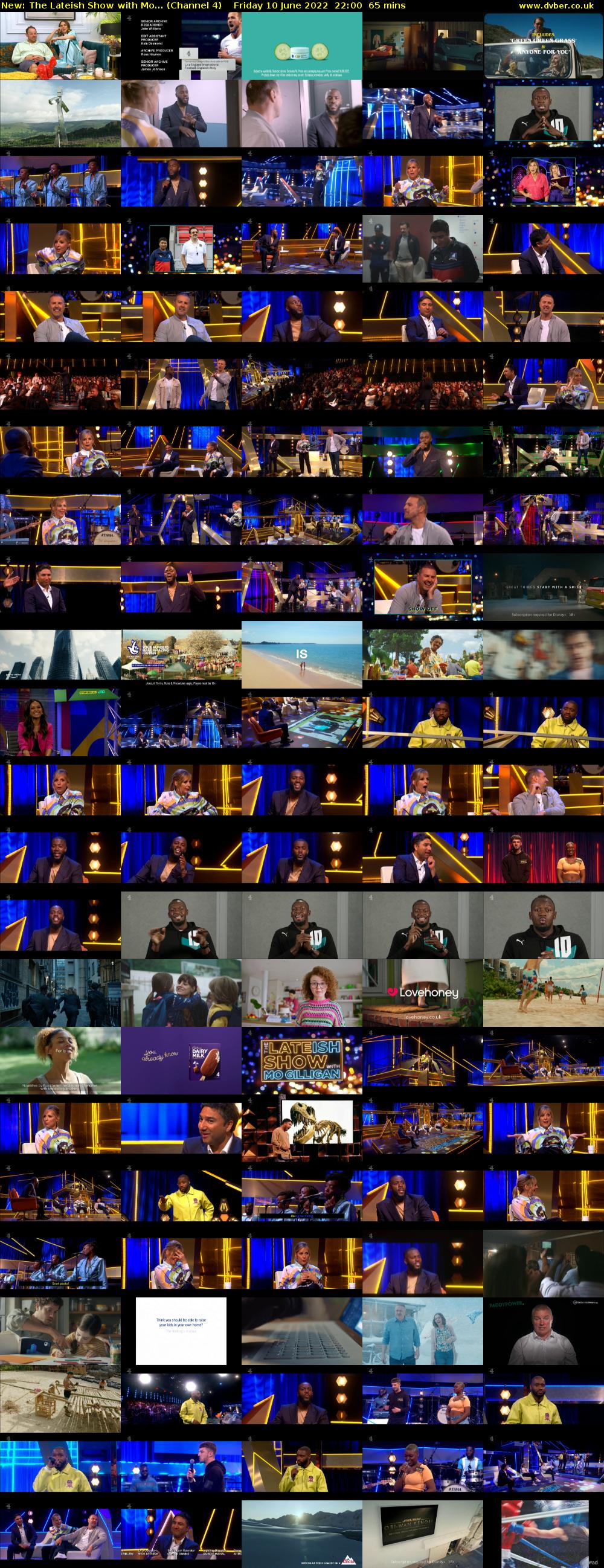The Lateish Show with Mo... (Channel 4) Friday 10 June 2022 22:00 - 23:05