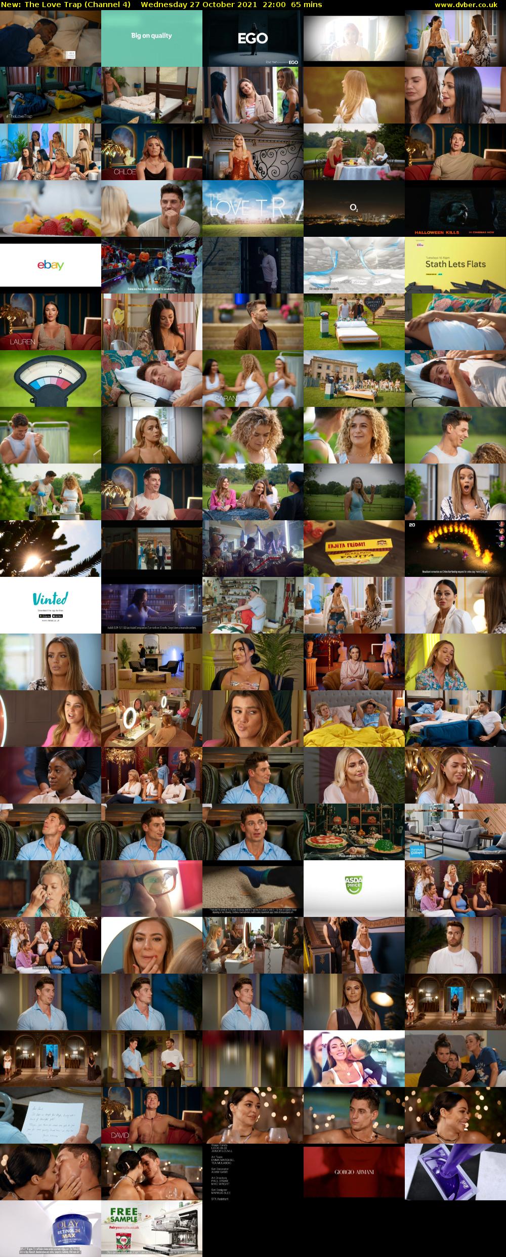 The Love Trap (Channel 4) Wednesday 27 October 2021 22:00 - 23:05
