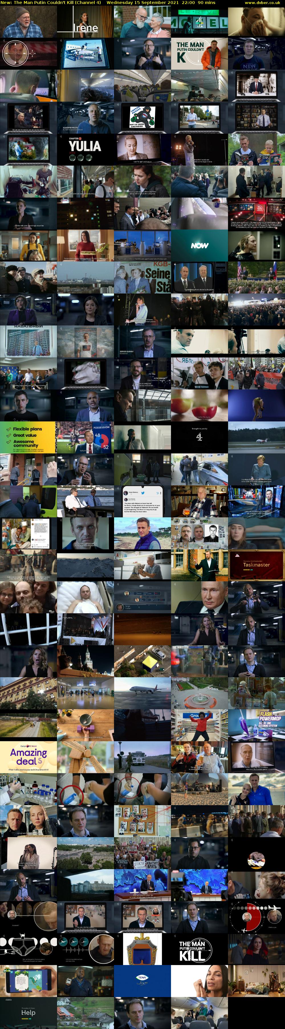 The Man Putin Couldn't Kill (Channel 4) Wednesday 15 September 2021 22:00 - 23:30