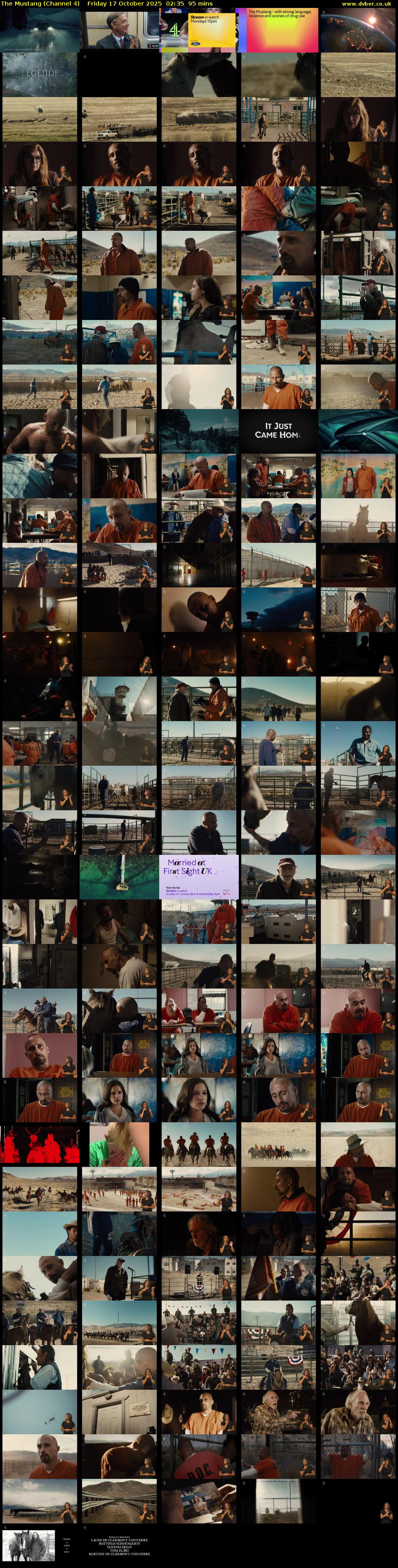 The Mustang (Channel 4) Friday 17 October 2025 02:35 - 04:10