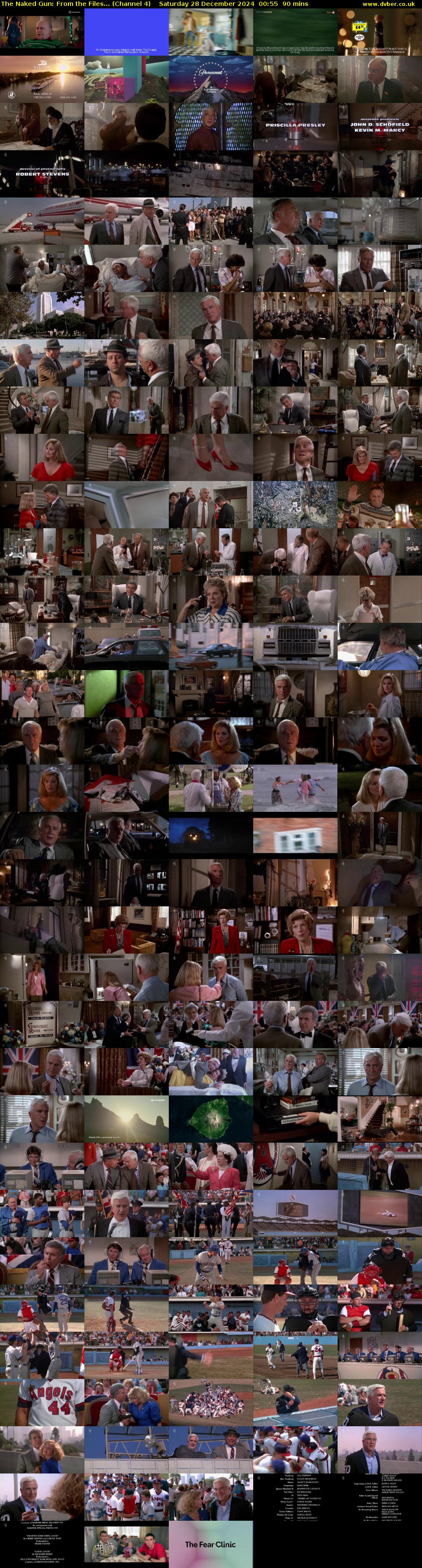 The Naked Gun: From the Files... (Channel 4) Saturday 28 December 2024 00:55 - 02:25