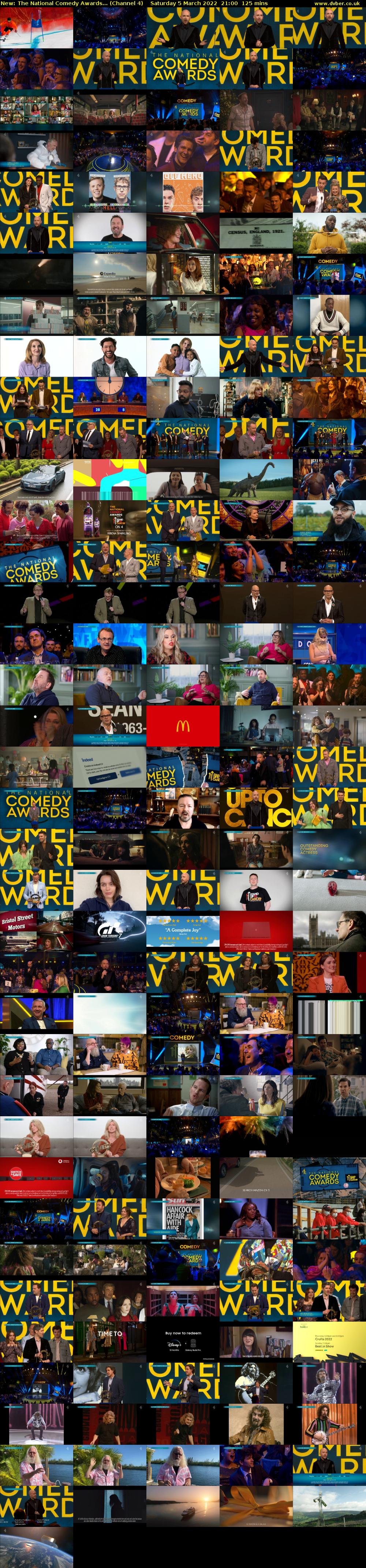 The National Comedy Awards... (Channel 4) Saturday 5 March 2022 21:00 - 23:05