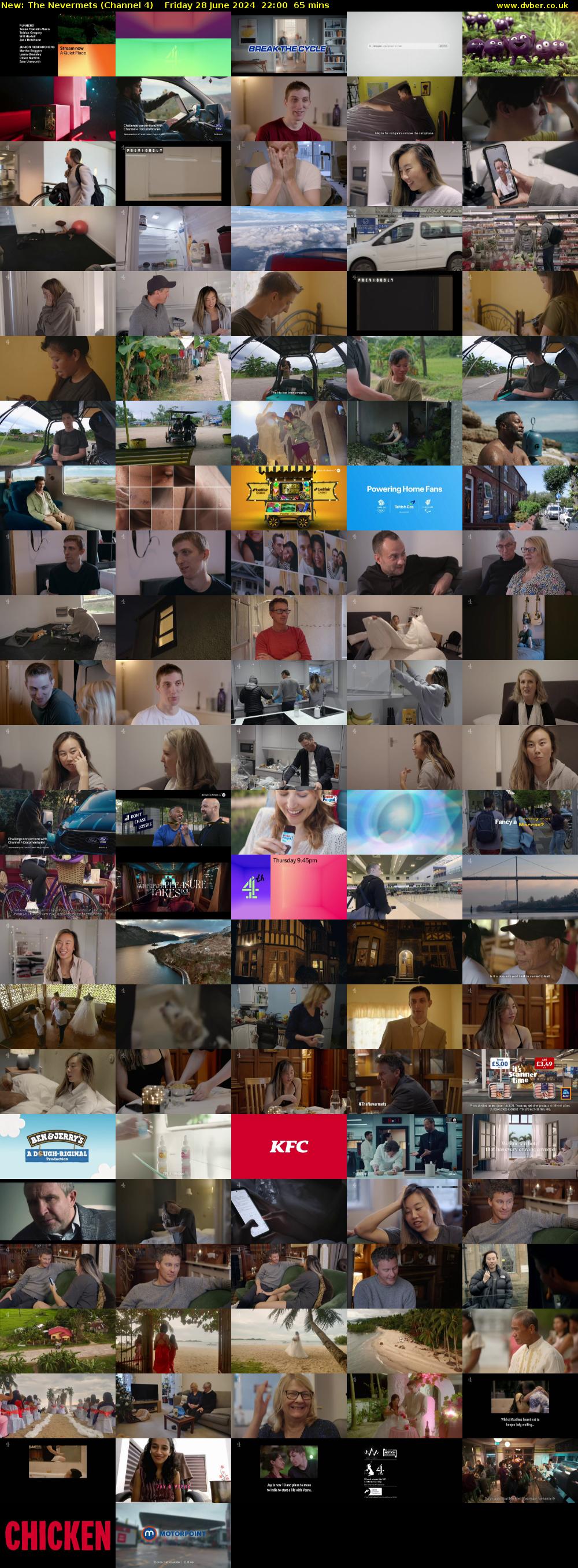 The Nevermets (Channel 4) Friday 28 June 2024 22:00 - 23:05