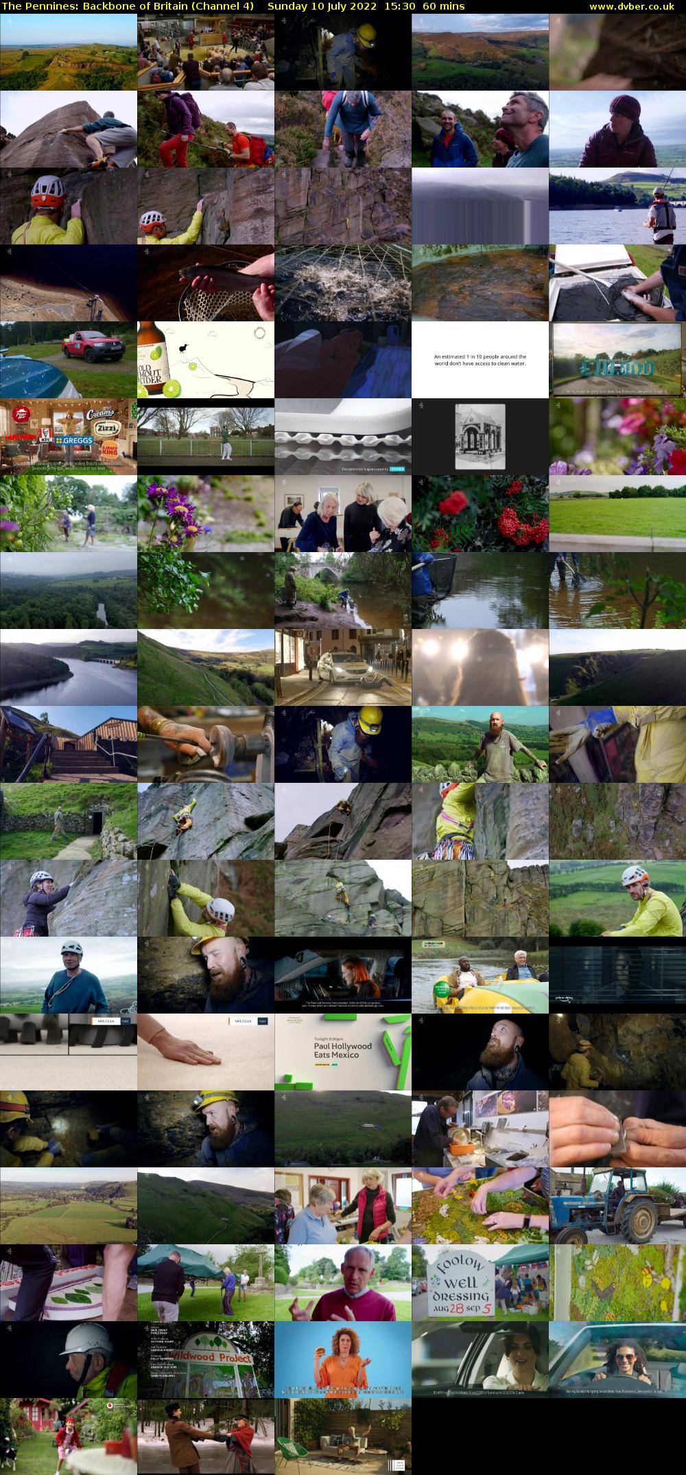 The Pennines: Backbone of Britain (Channel 4) Sunday 10 July 2022 15:30 - 16:30