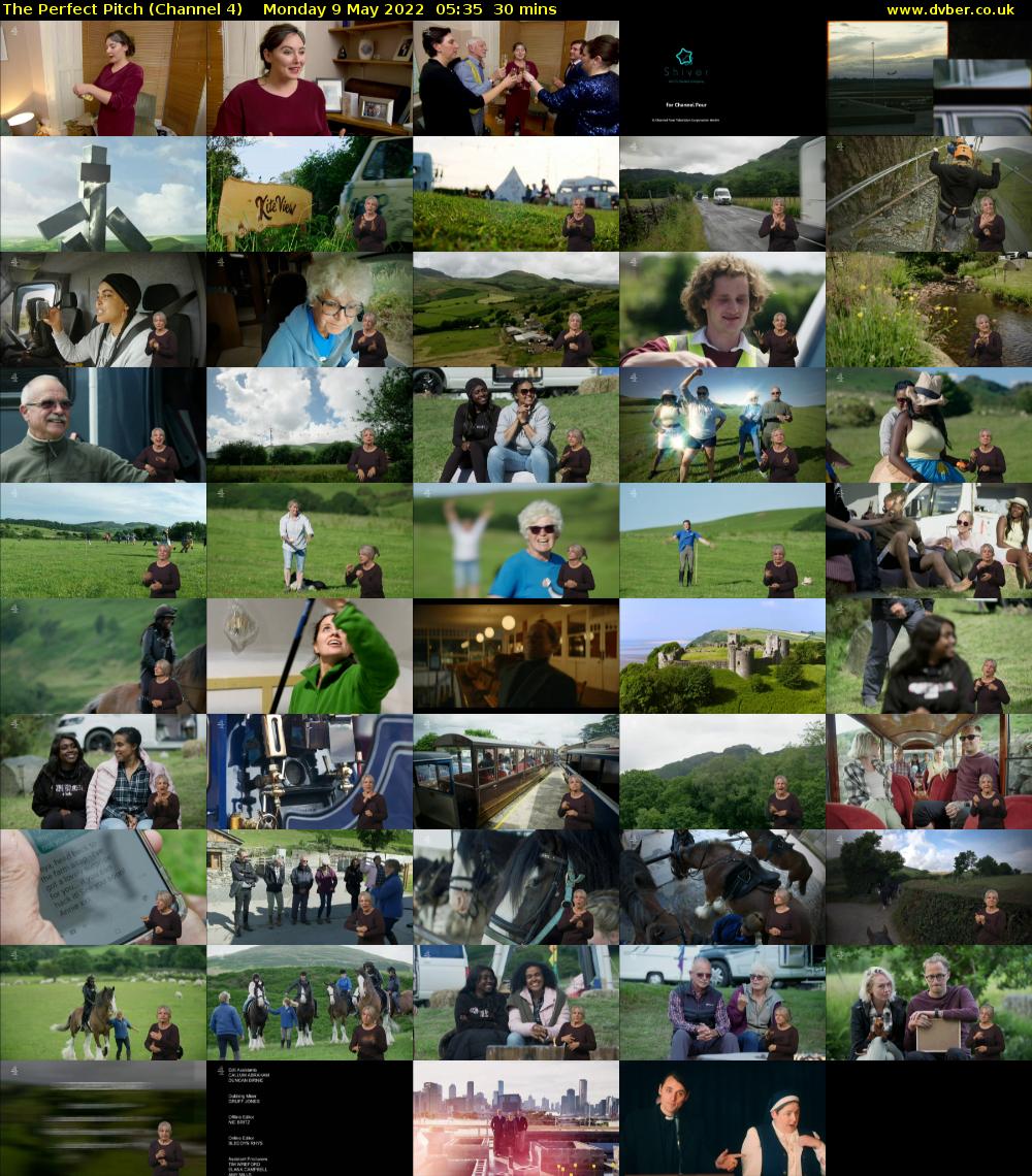 The Perfect Pitch (Channel 4) Monday 9 May 2022 05:35 - 06:05