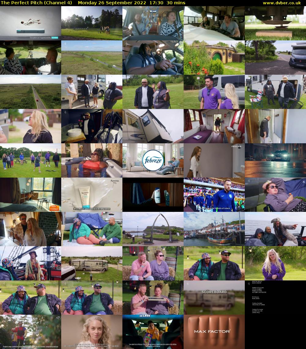 The Perfect Pitch (Channel 4) Monday 26 September 2022 17:30 - 18:00