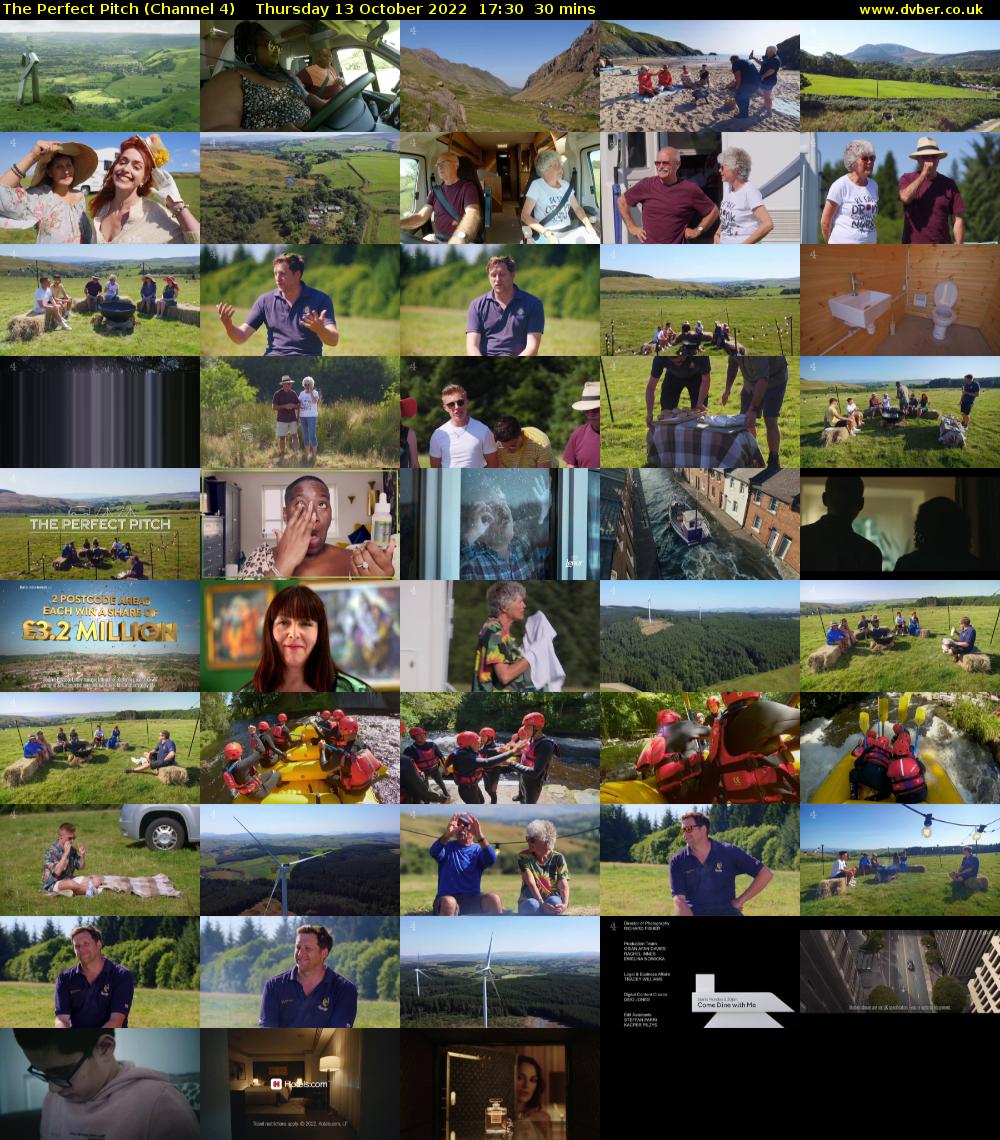The Perfect Pitch (Channel 4) Thursday 13 October 2022 17:30 - 18:00
