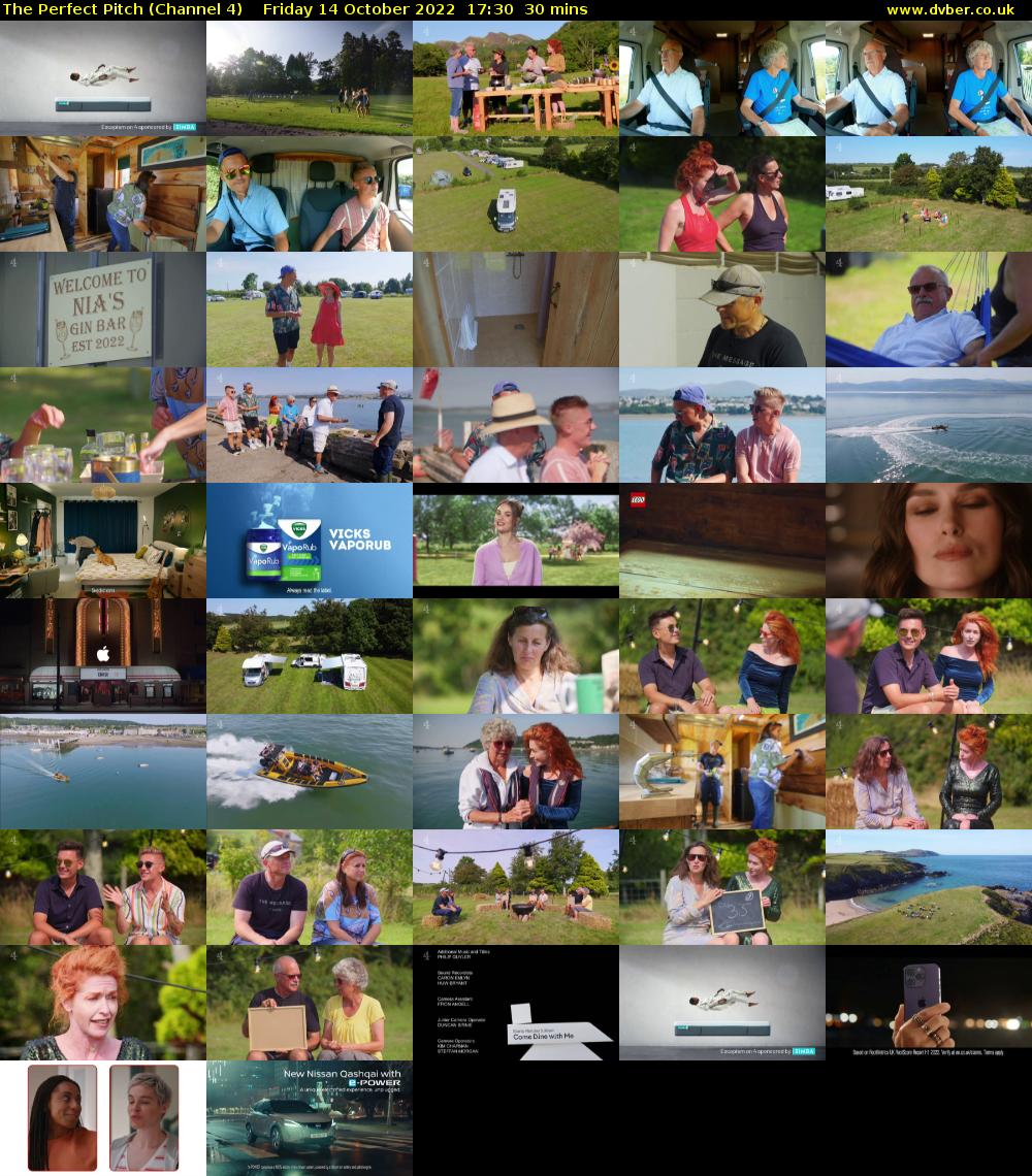 The Perfect Pitch (Channel 4) Friday 14 October 2022 17:30 - 18:00