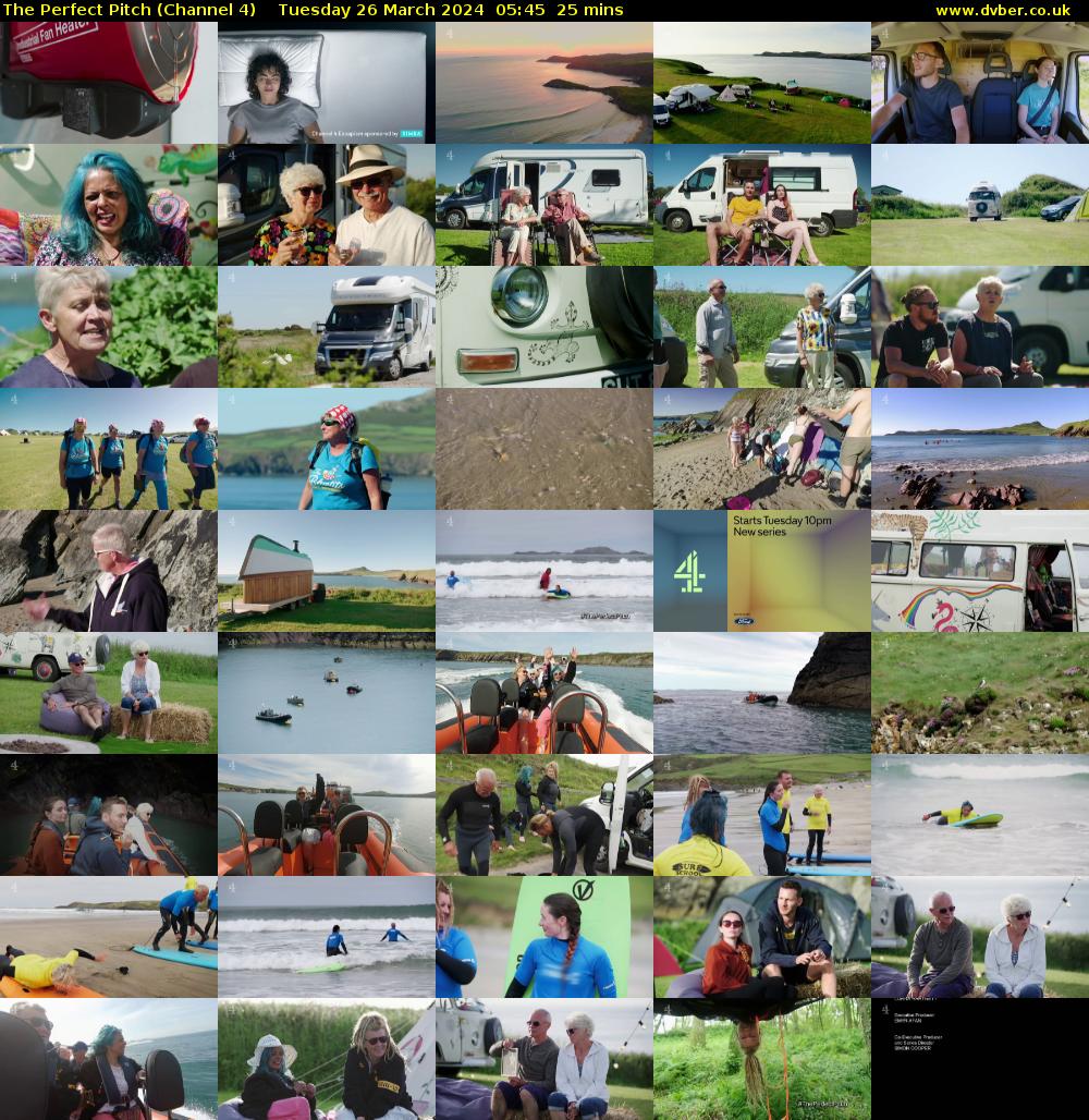 The Perfect Pitch (Channel 4) Tuesday 26 March 2024 05:45 - 06:10