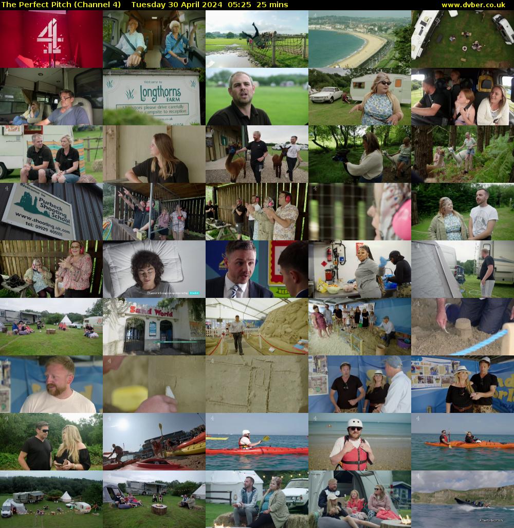 The Perfect Pitch (Channel 4) Tuesday 30 April 2024 05:25 - 05:50