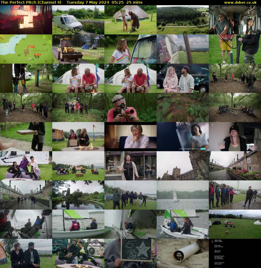 The Perfect Pitch (Channel 4) Tuesday 7 May 2024 05:25 - 05:50