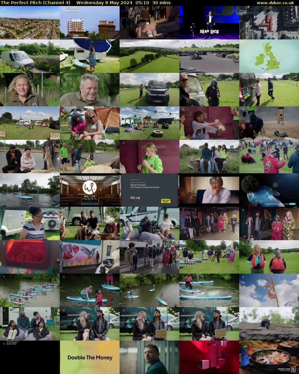 The Perfect Pitch (Channel 4) Wednesday 8 May 2024 05:10 - 05:40