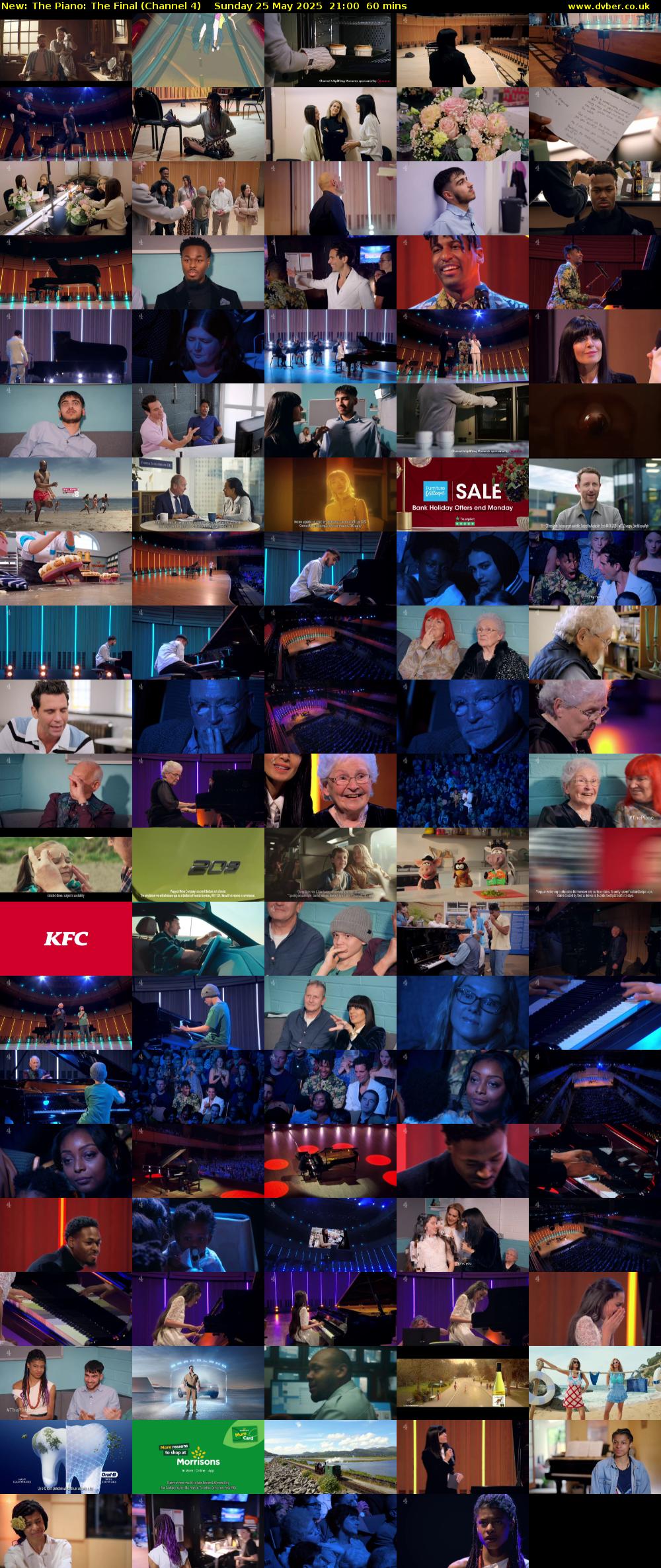 The Piano: The Final (Channel 4) Sunday 25 May 2025 21:00 - 22:00