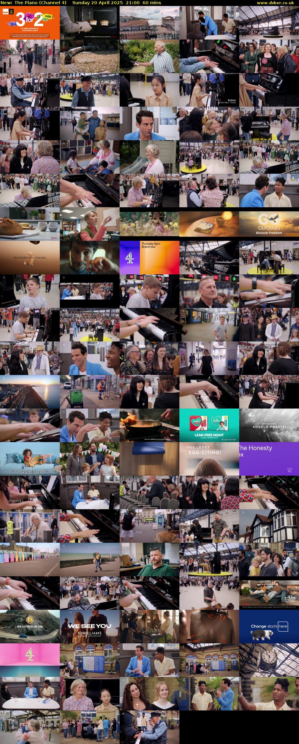 The Piano (Channel 4) Sunday 20 April 2025 21:00 - 22:00