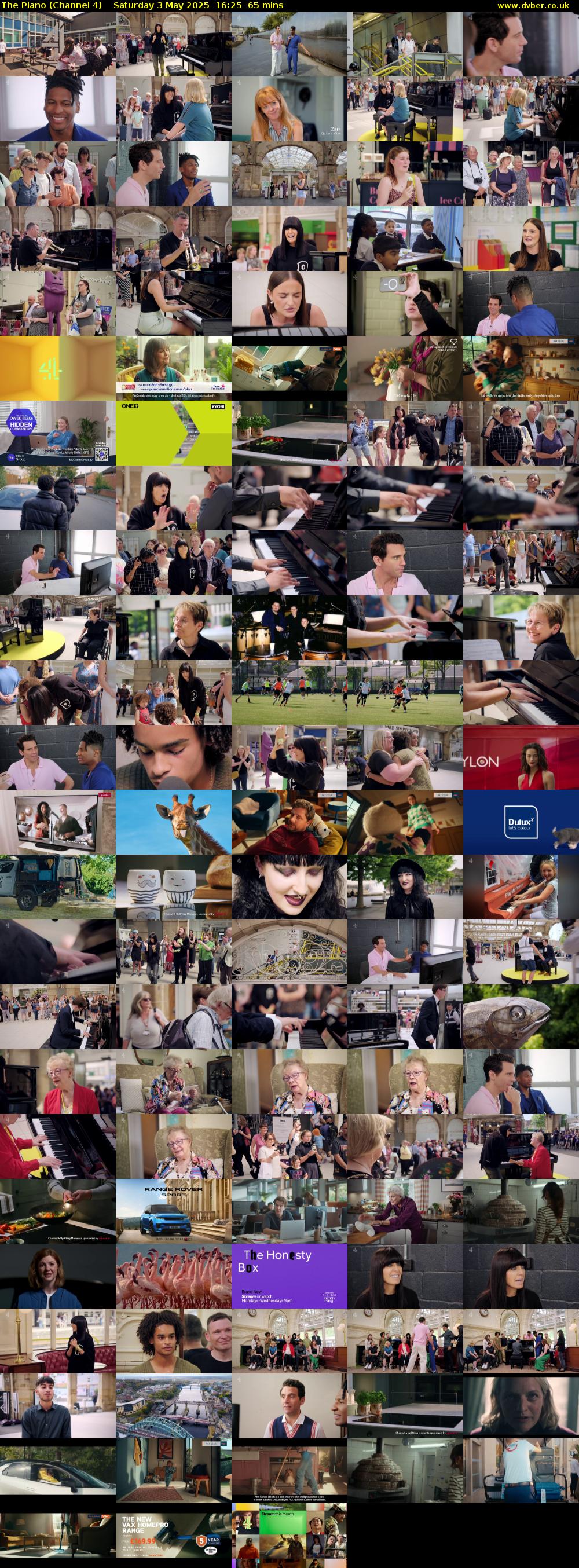 The Piano (Channel 4) Saturday 3 May 2025 16:25 - 17:30