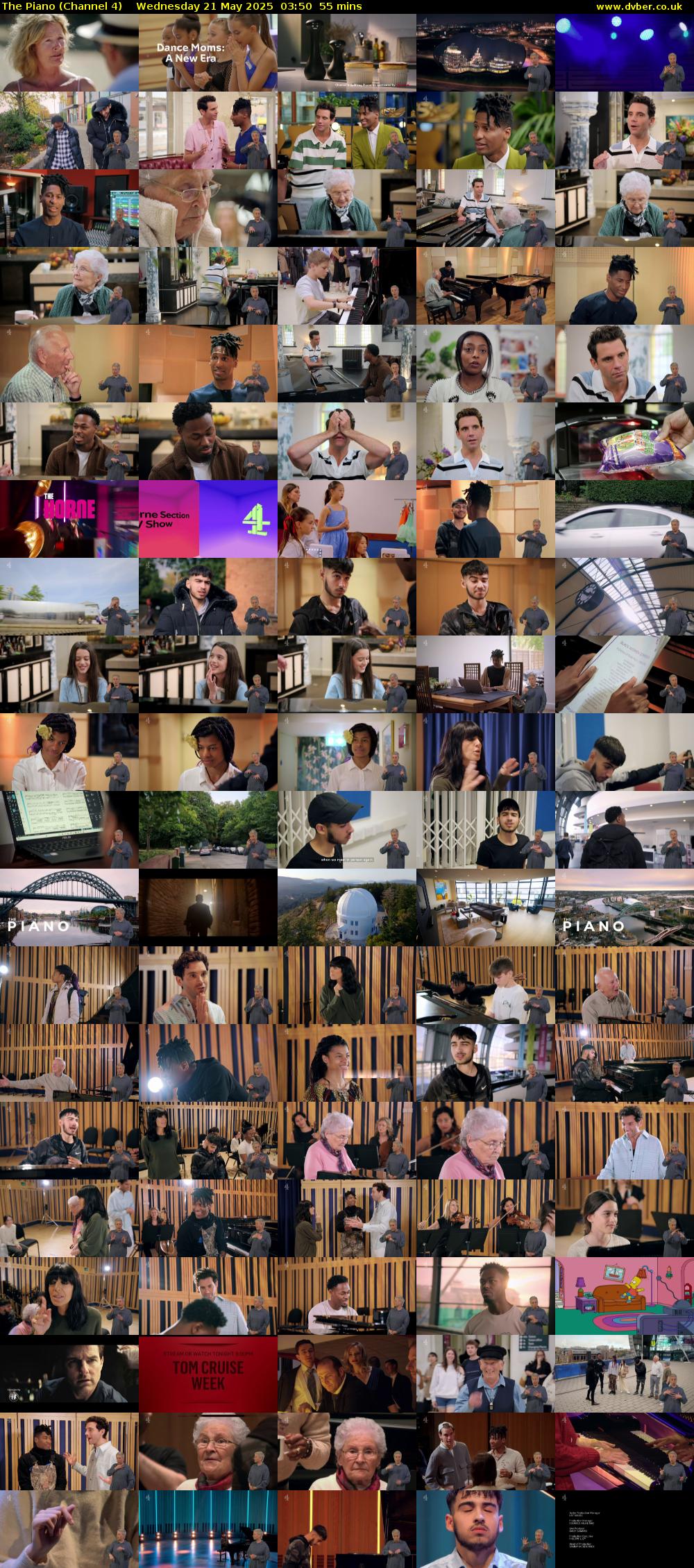 The Piano (Channel 4) Wednesday 21 May 2025 03:50 - 04:45