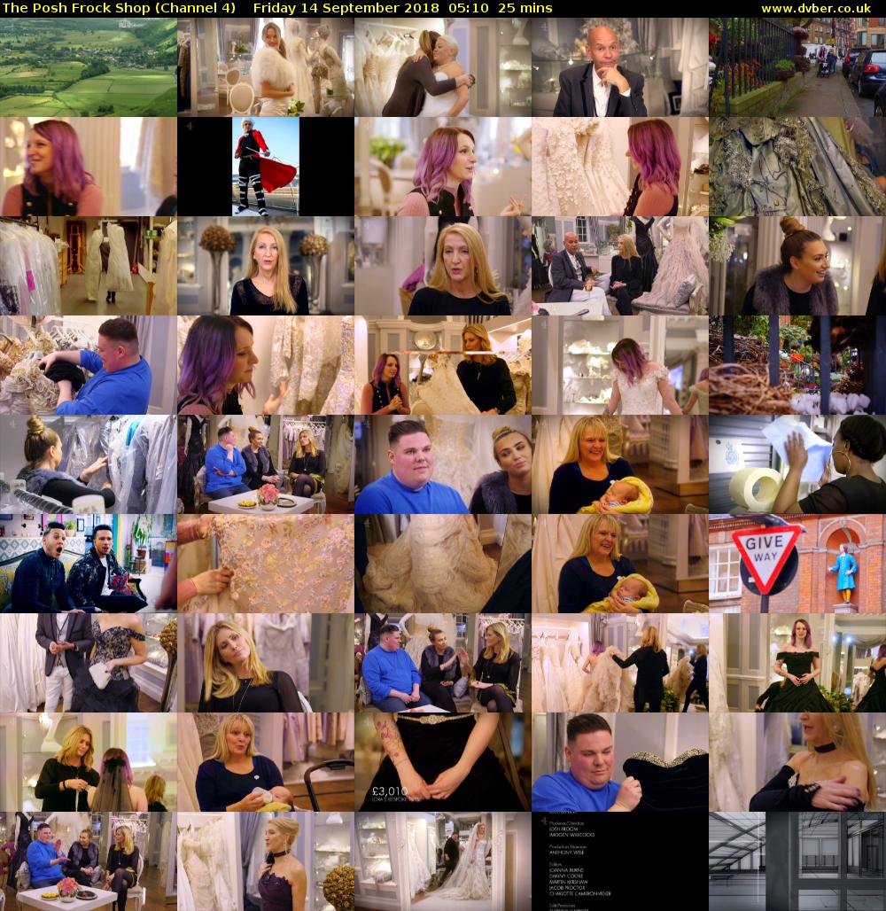 The Posh Frock Shop (Channel 4) Friday 14 September 2018 05:10 - 05:35