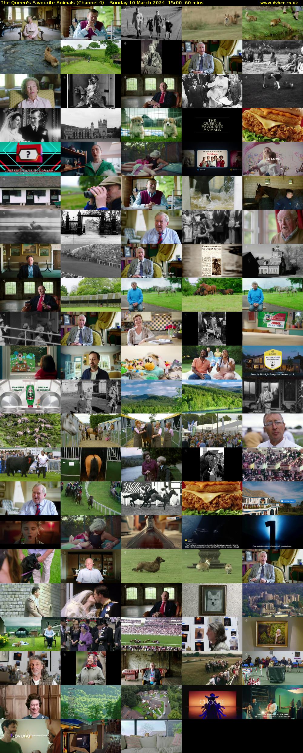 The Queen's Favourite Animals (Channel 4) Sunday 10 March 2024 15:00 - 16:00