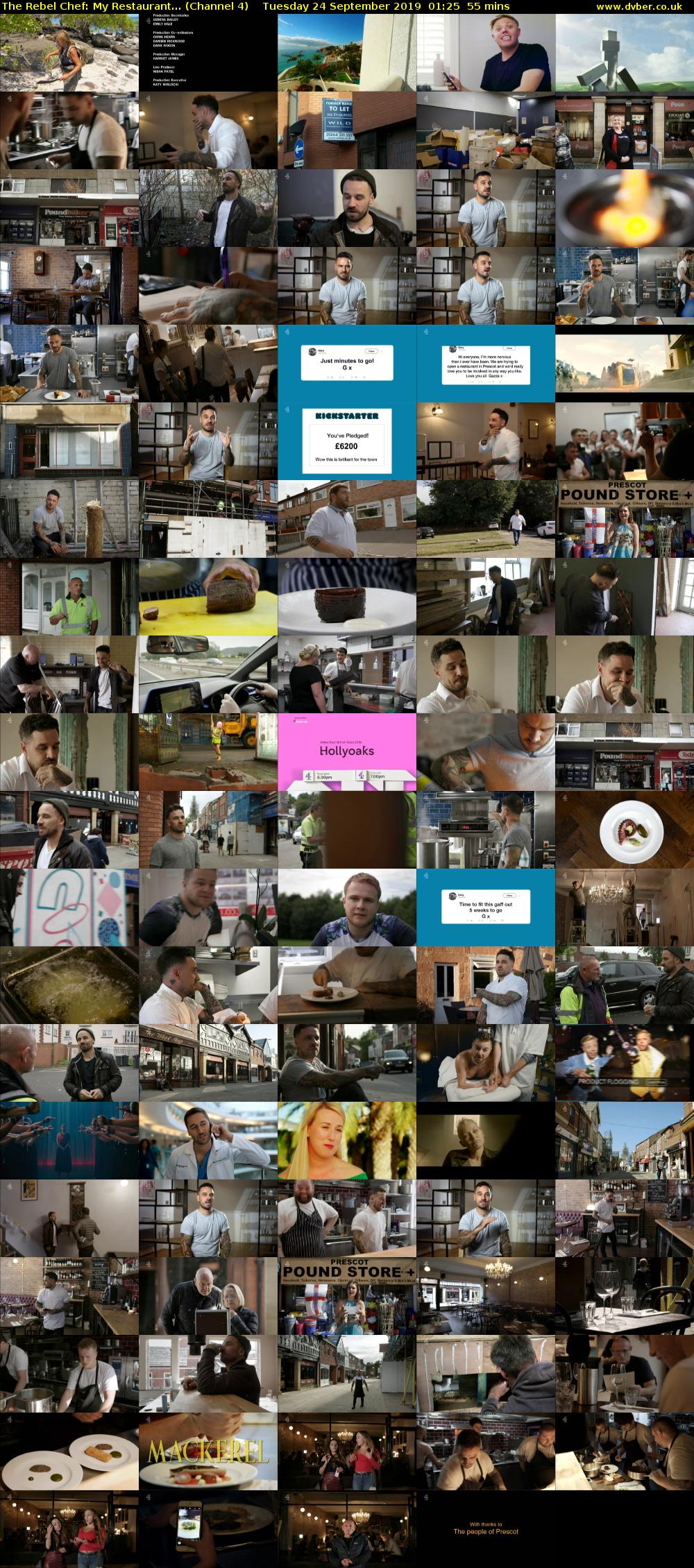 The Rebel Chef: My Restaurant... (Channel 4) Tuesday 24 September 2019 01:25 - 02:20