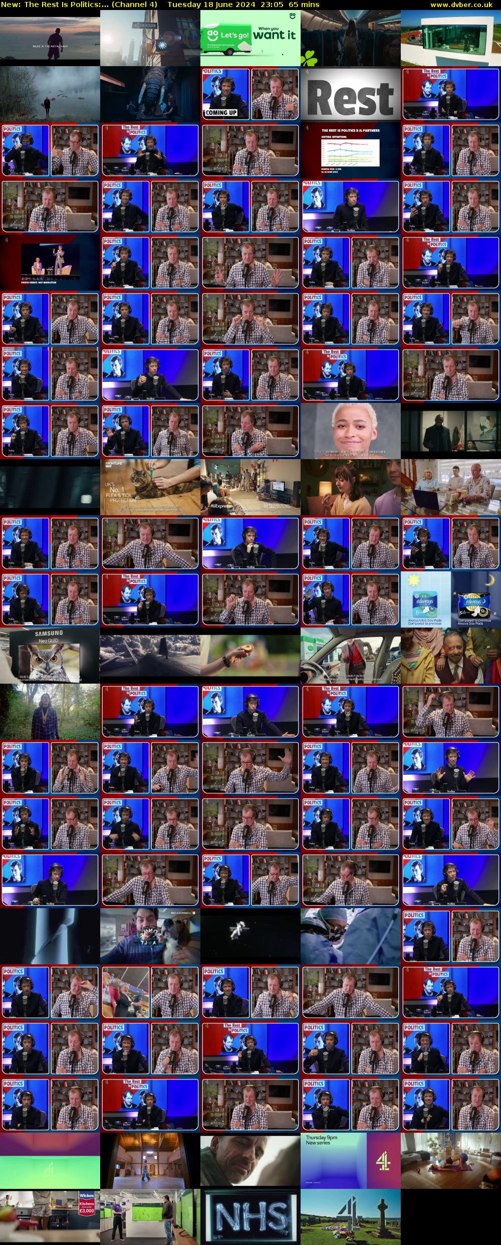The Rest Is Politics:... (Channel 4) Tuesday 18 June 2024 23:05 - 00:10