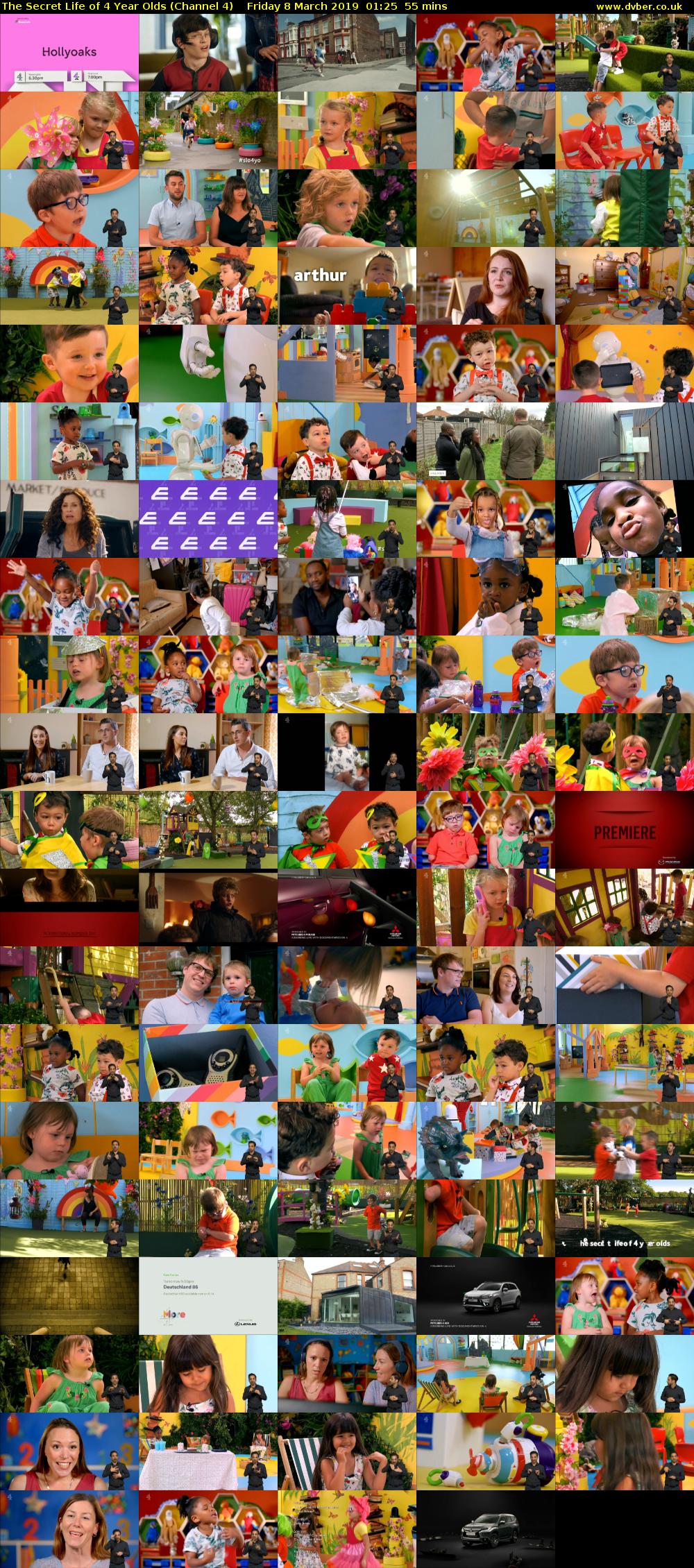 The Secret Life of 4 Year Olds (Channel 4) Friday 8 March 2019 01:25 - 02:20