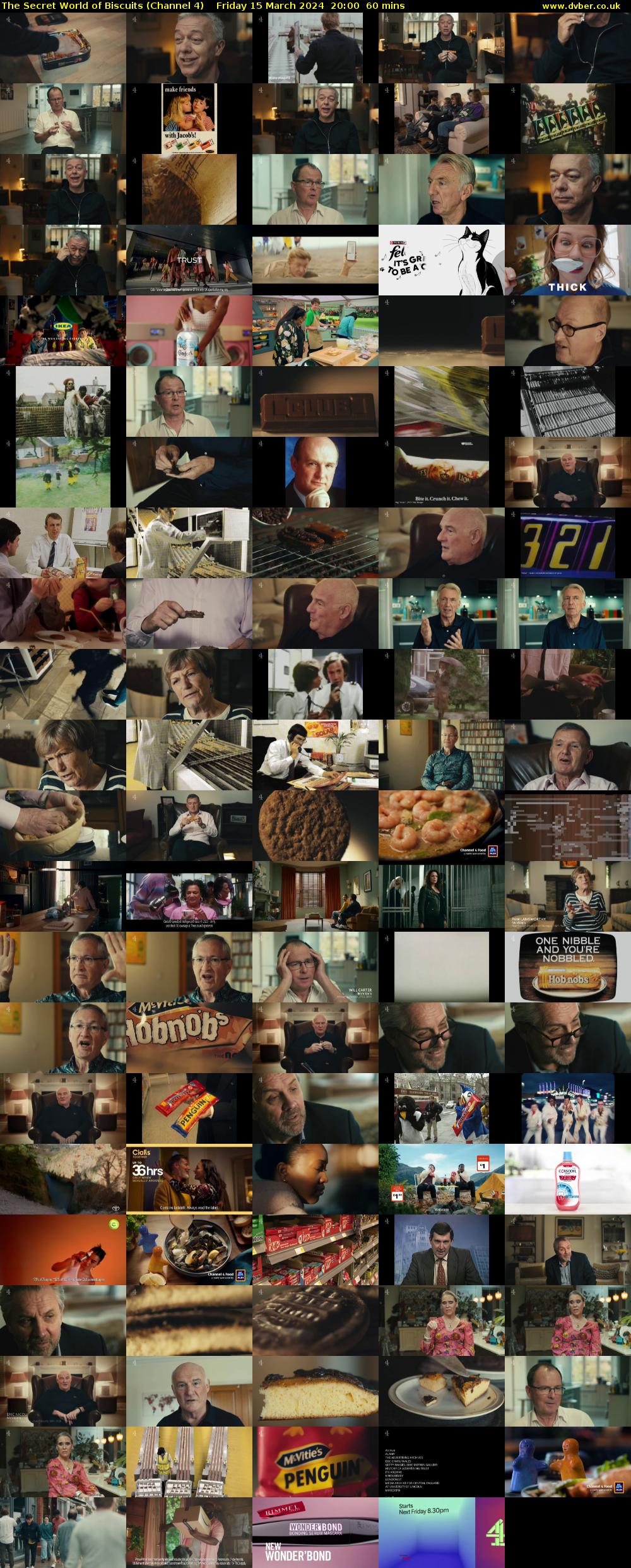 The Secret World of Biscuits (Channel 4) Friday 15 March 2024 20:00 - 21:00