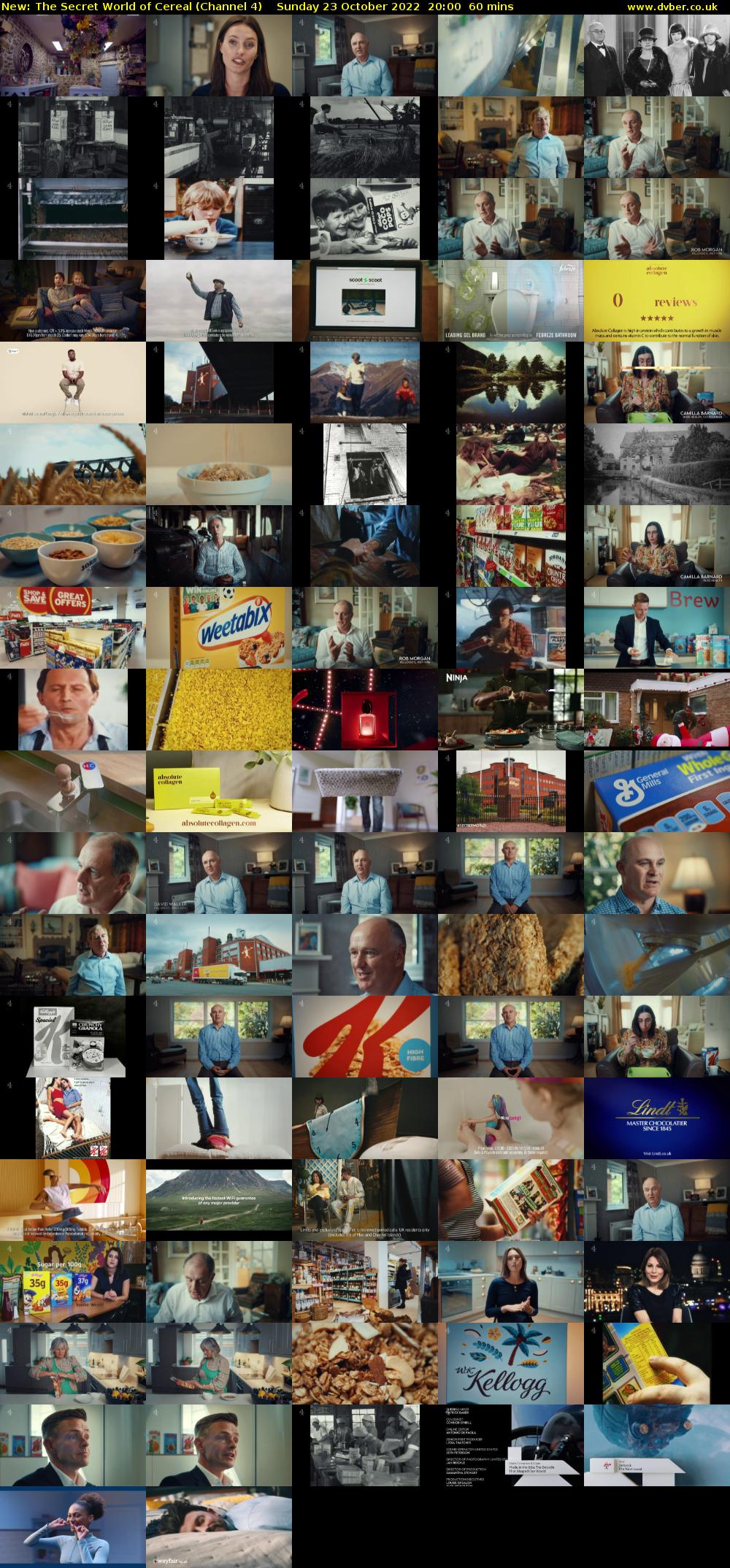 The Secret World of Cereal (Channel 4) Sunday 23 October 2022 20:00 - 21:00