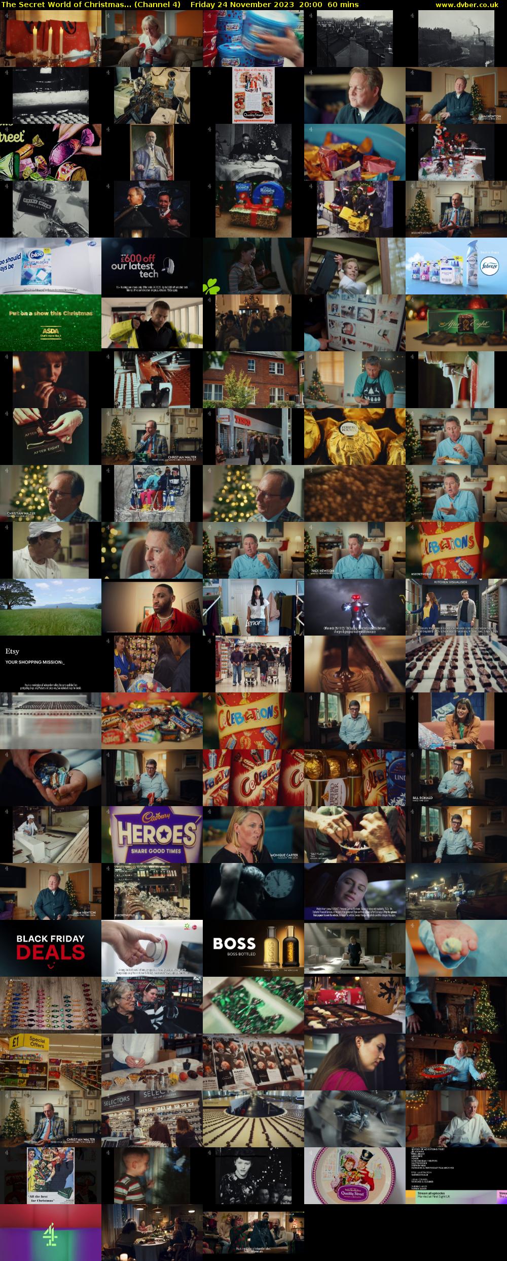 The Secret World of Christmas... (Channel 4) Friday 24 November 2023 20:00 - 21:00