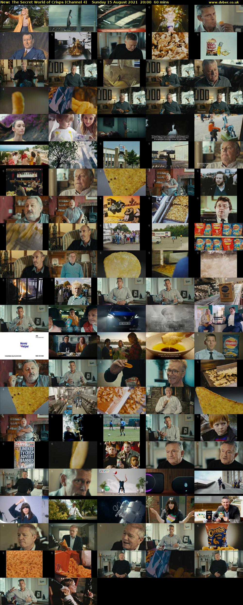 The Secret World of Crisps (Channel 4) Sunday 15 August 2021 20:00 - 21:00