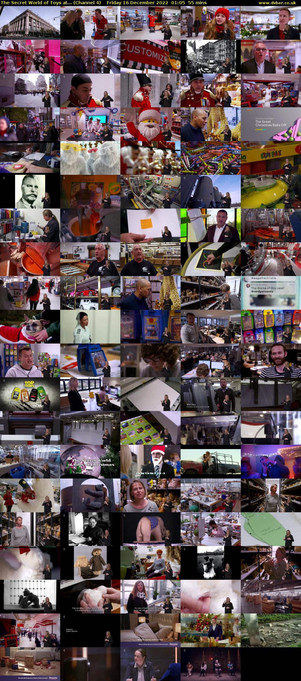 The Secret World of Toys at... (Channel 4) Friday 16 December 2022 01:05 - 02:00