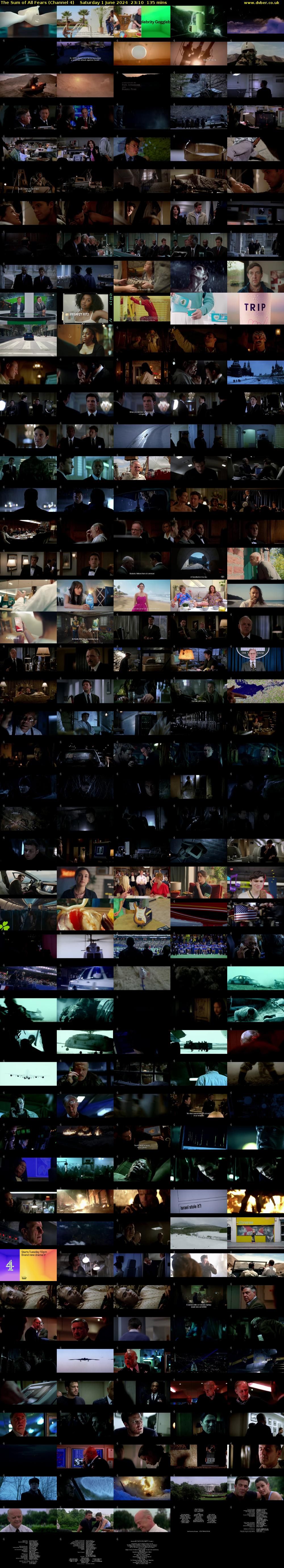 The Sum of All Fears (Channel 4) Saturday 1 June 2024 23:10 - 01:25