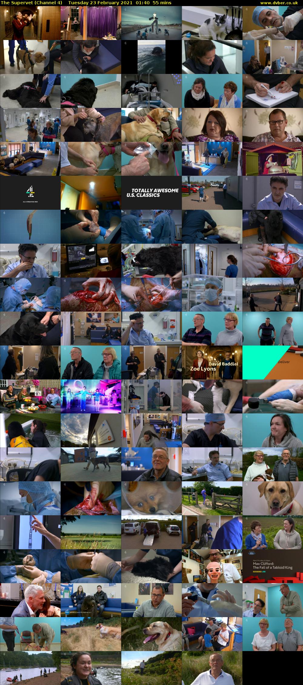 The Supervet (Channel 4) Tuesday 23 February 2021 01:40 - 02:35