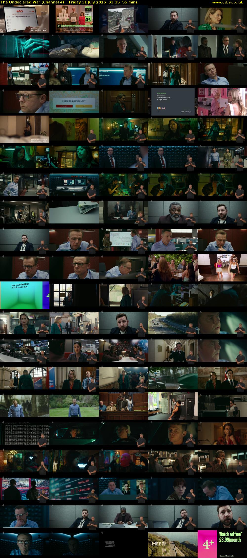 The Undeclared War (Channel 4) Friday 31 July 2026 03:35 - 04:30