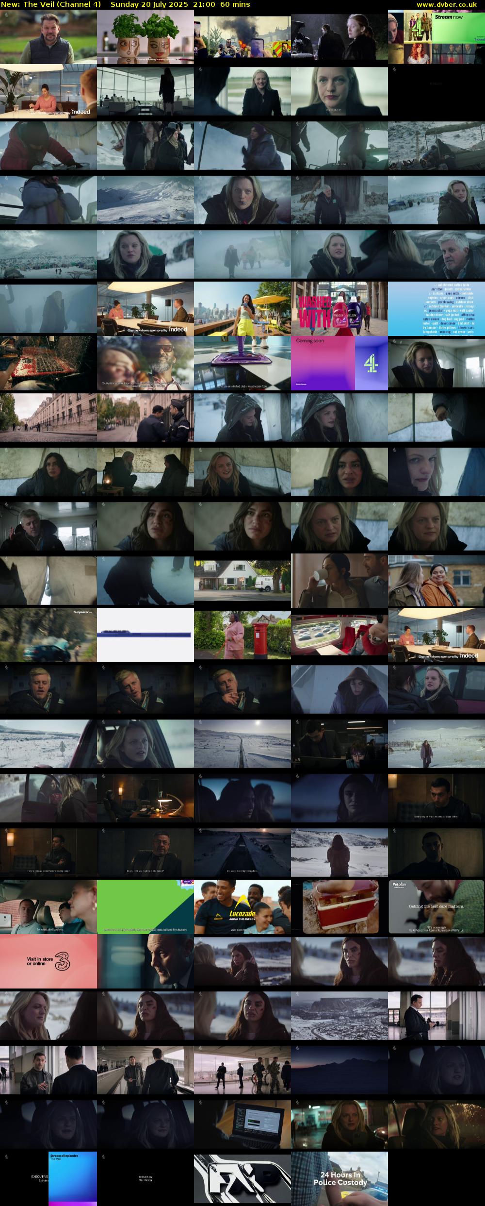 The Veil (Channel 4) Sunday 20 July 2025 21:00 - 22:00
