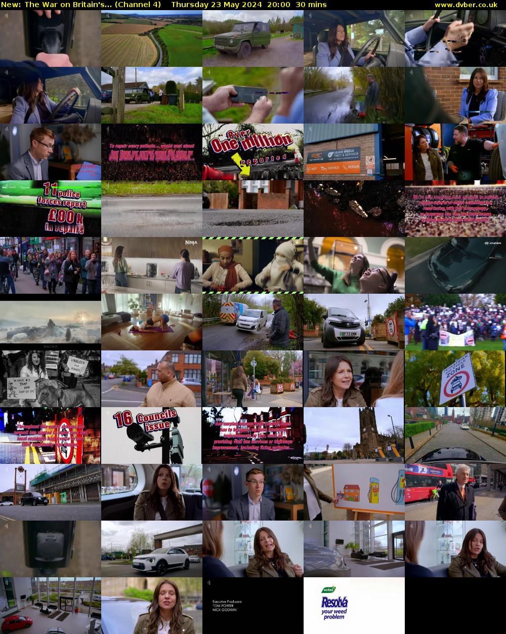The War on Britain's... (Channel 4) Thursday 23 May 2024 20:00 - 20:30