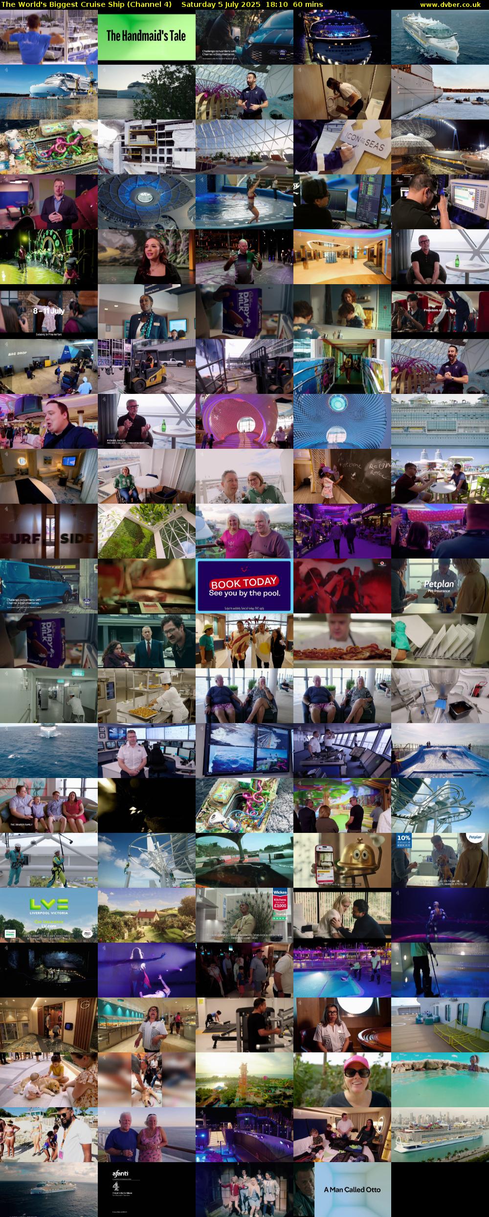 The World's Biggest Cruise Ship (Channel 4) Saturday 5 July 2025 18:10 - 19:10