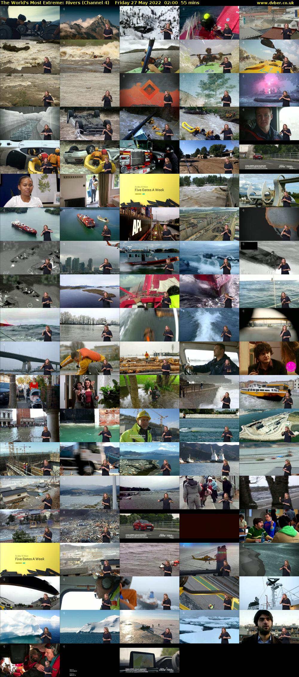 The World's Most Extreme: Rivers (Channel 4) Friday 27 May 2022 02:00 - 02:55