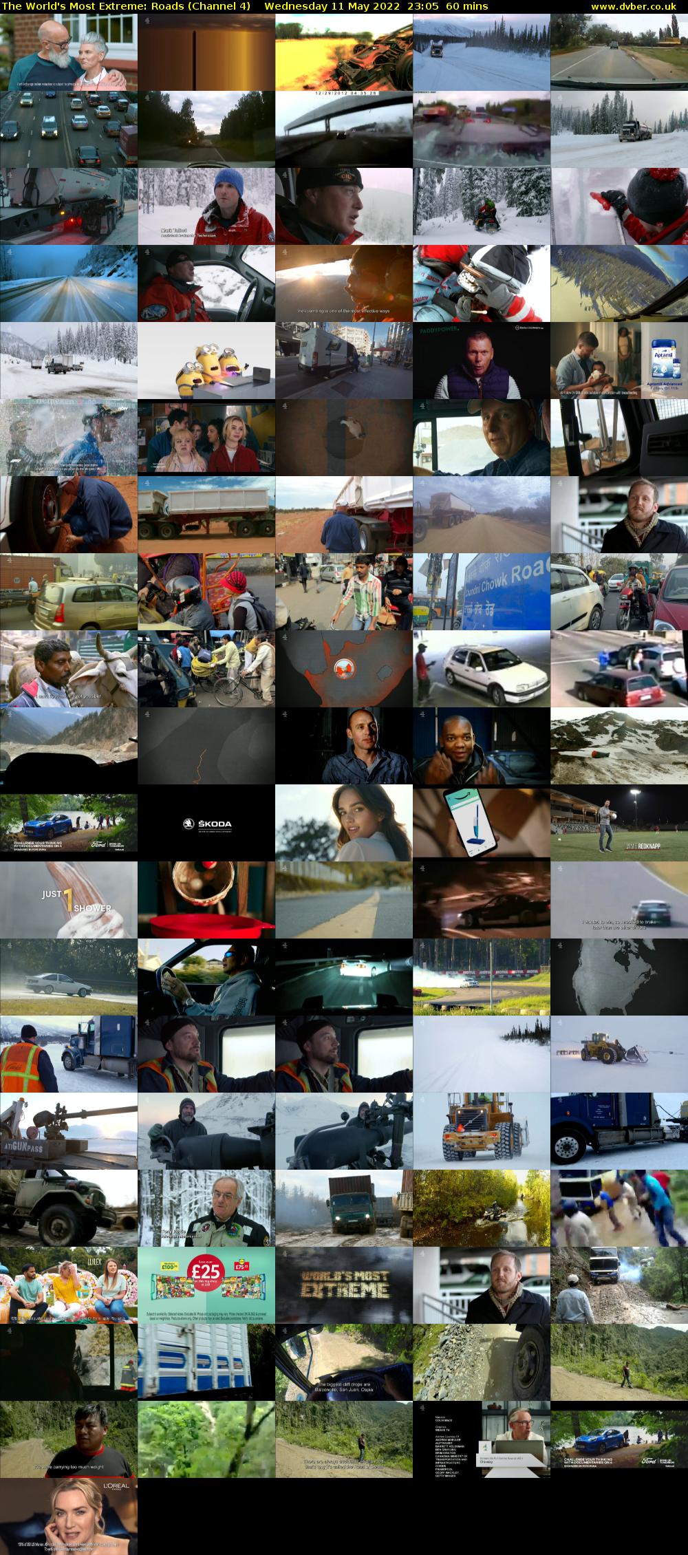 The World's Most Extreme: Roads (Channel 4) Wednesday 11 May 2022 23:05 - 00:05