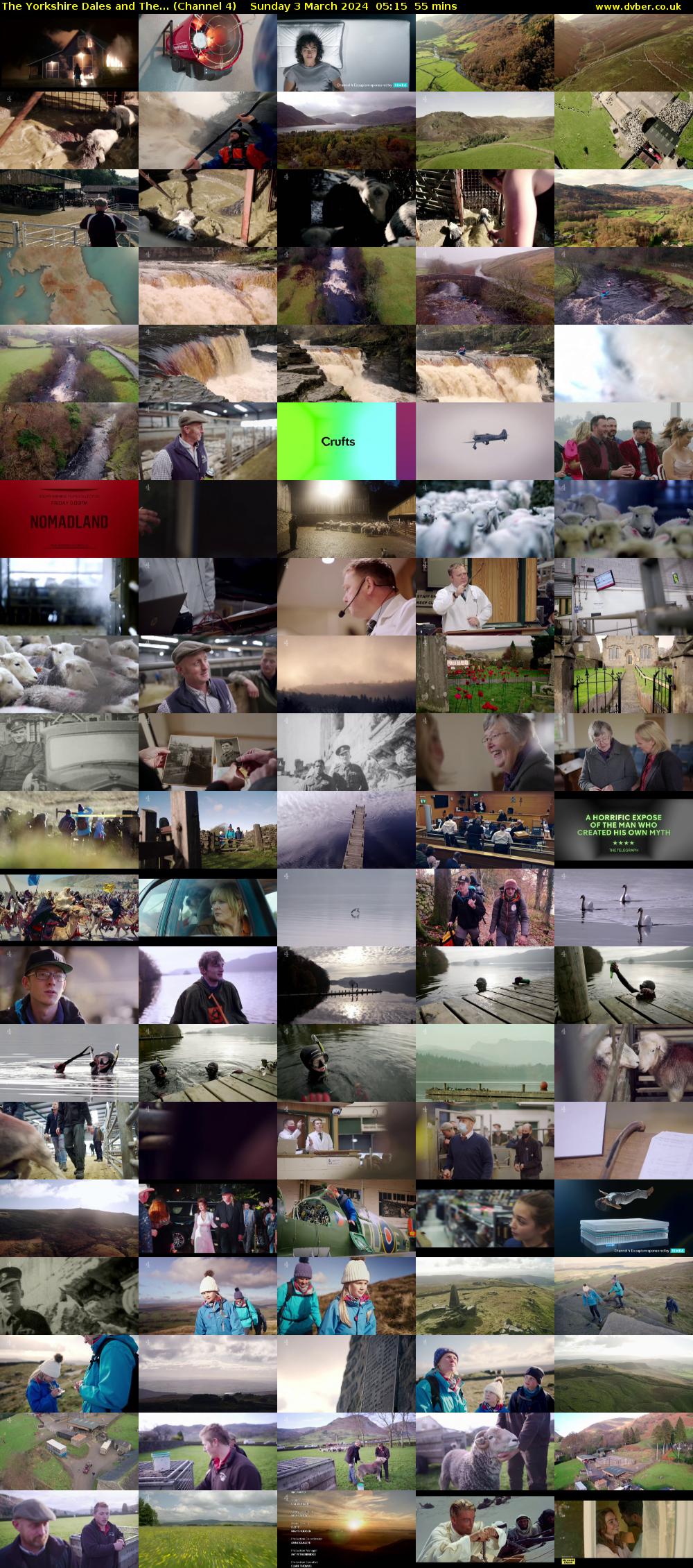 The Yorkshire Dales and The... (Channel 4) Sunday 3 March 2024 05:15 - 06:10