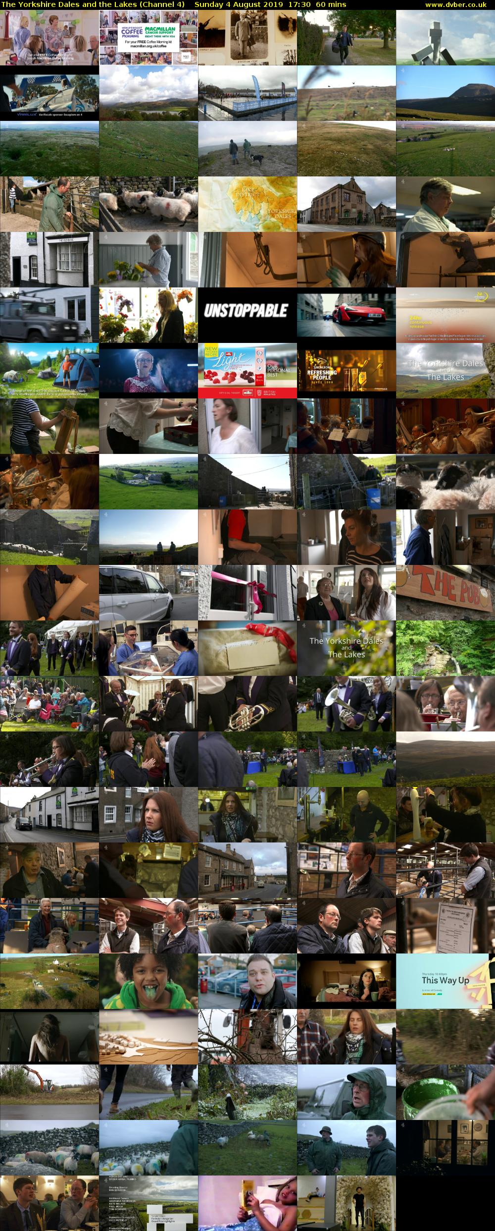 The Yorkshire Dales and the Lakes (Channel 4) Sunday 4 August 2019 17:30 - 18:30