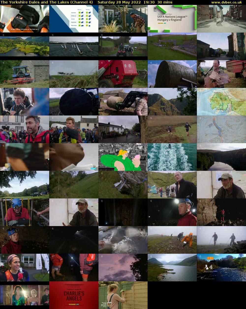 The Yorkshire Dales and the Lakes (Channel 4) Saturday 28 May 2022 19:30 - 20:00