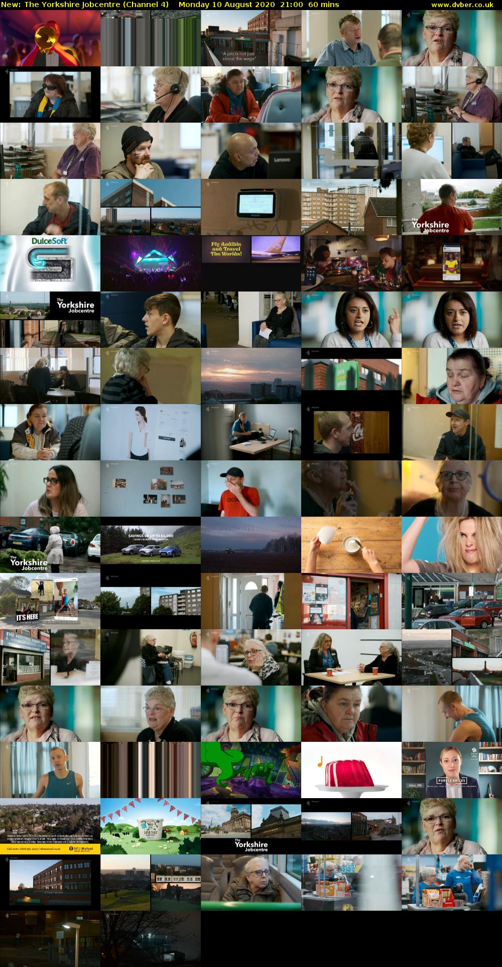 The Yorkshire Jobcentre (Channel 4) Monday 10 August 2020 21:00 - 22:00