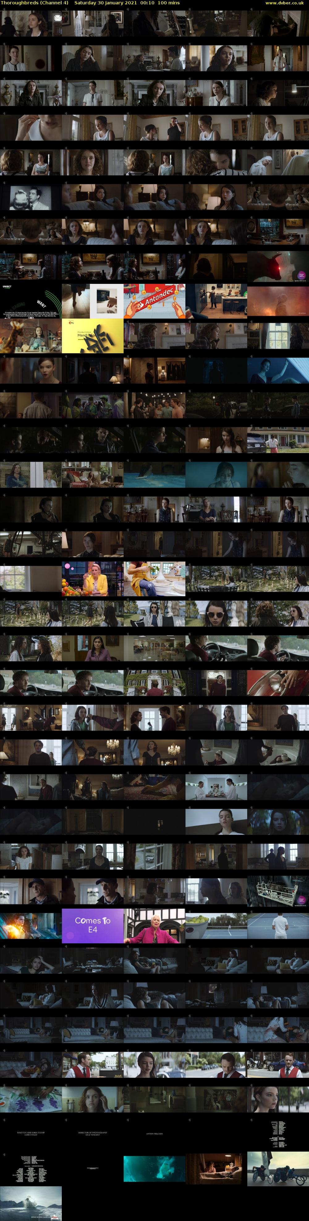 Thoroughbreds (Channel 4) Saturday 30 January 2021 00:10 - 01:50