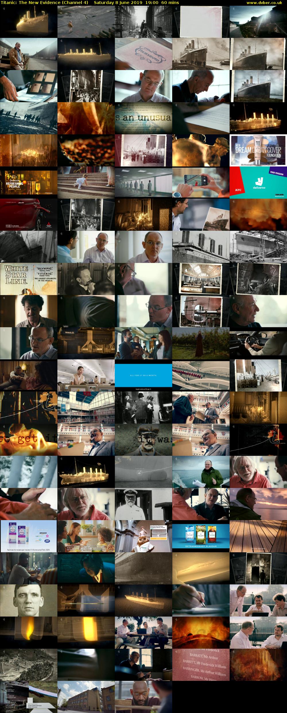 Titanic: The New Evidence (Channel 4) Saturday 8 June 2019 19:00 - 20:00