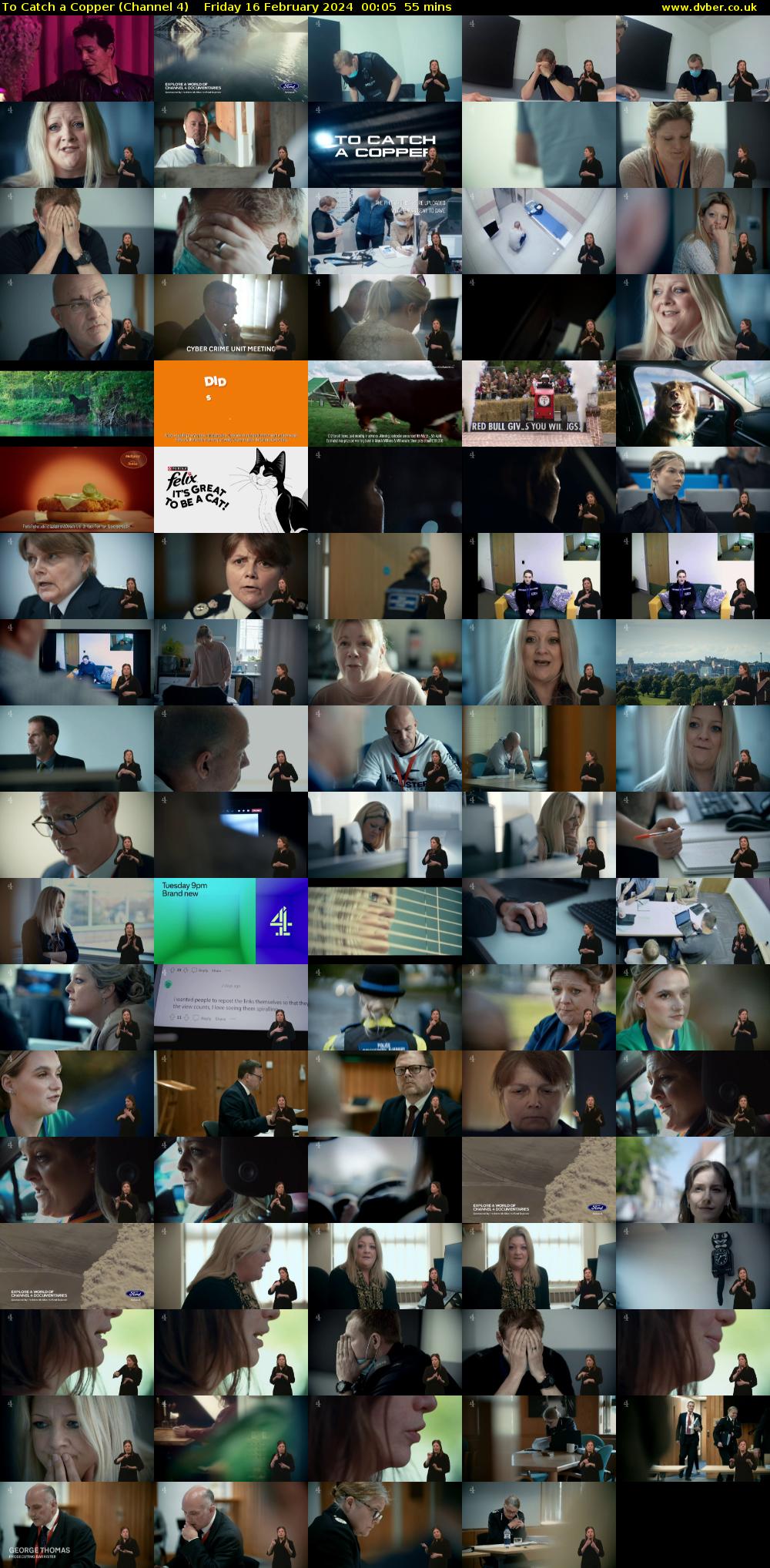 To Catch a Copper (Channel 4) Friday 16 February 2024 00:05 - 01:00