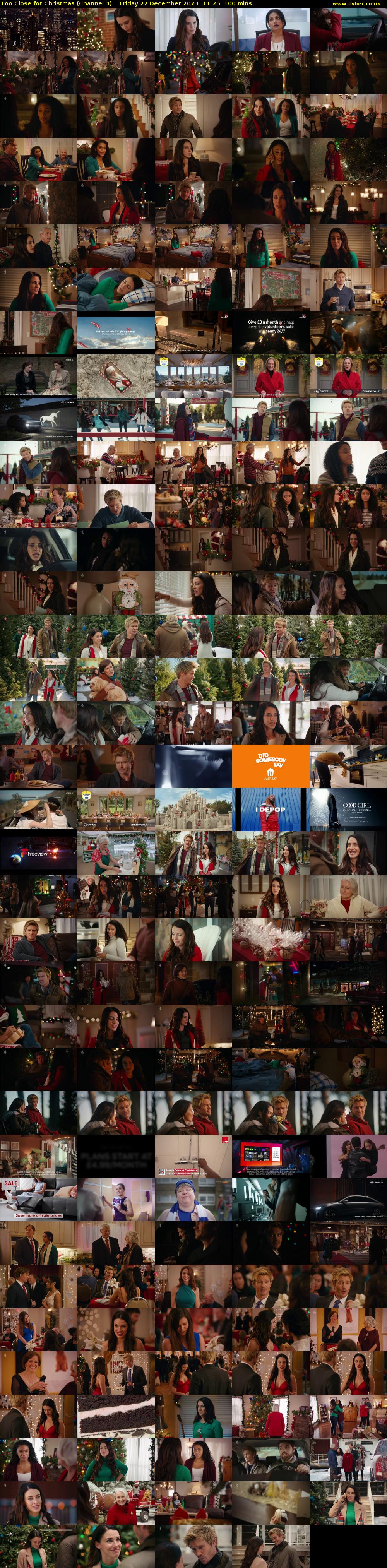 Too Close for Christmas (Channel 4) Friday 22 December 2023 11:25 - 13:05
