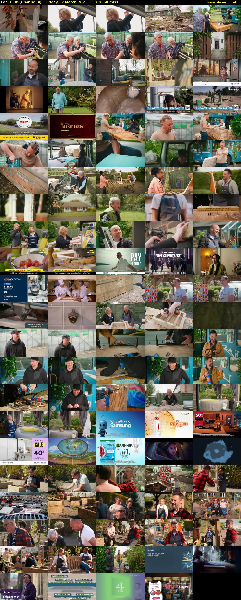 Tool Club (Channel 4) Friday 17 March 2023 15:00 - 16:00
