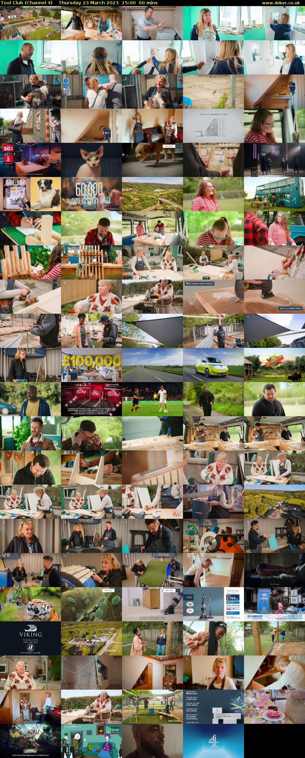 Tool Club (Channel 4) Thursday 23 March 2023 15:00 - 16:00