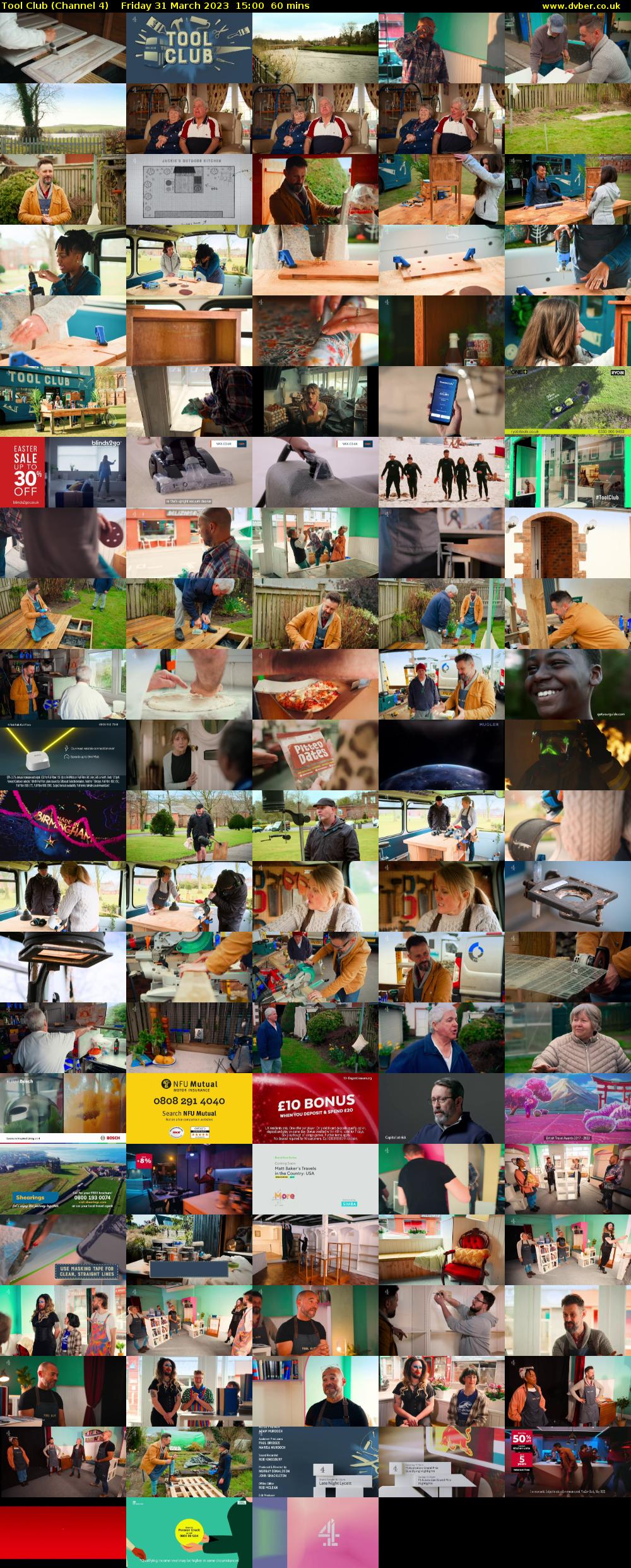 Tool Club (Channel 4) Friday 31 March 2023 15:00 - 16:00