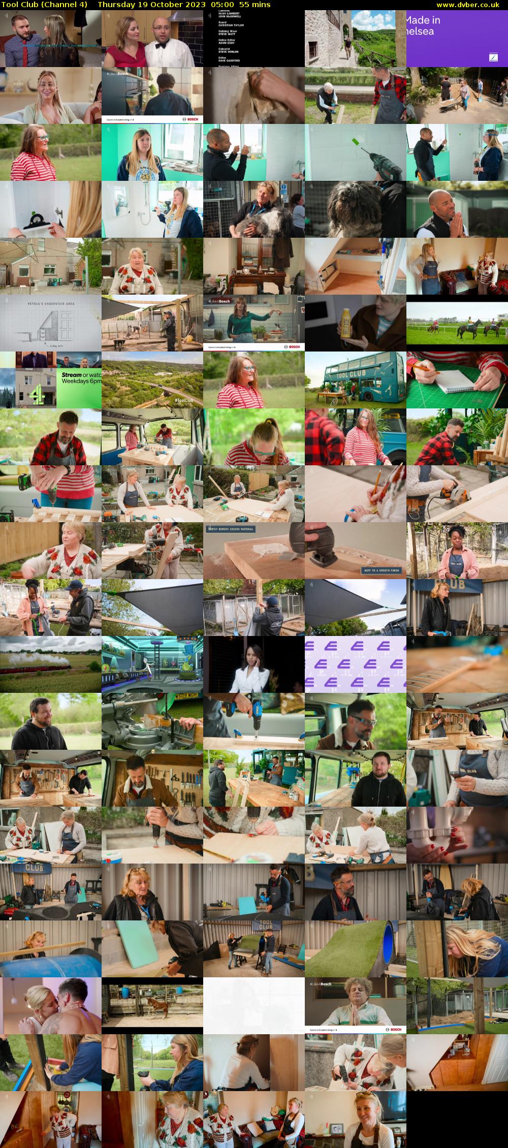 Tool Club (Channel 4) Thursday 19 October 2023 05:00 - 05:55